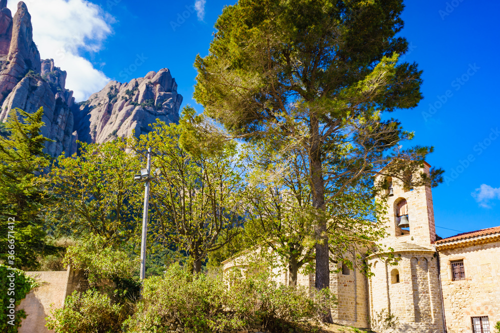 Monastery Santa Cecília de Montserrat, Spain