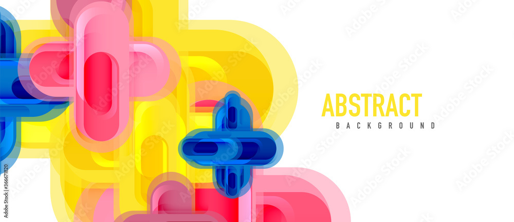 Modern vector glass cross shape abstract technology background for cover, placard, poster, banner or flyer Modern vector glass cross shape abstract technology background for cover, placard, poster, banner or flyer