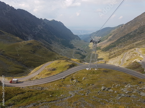 road in mountains