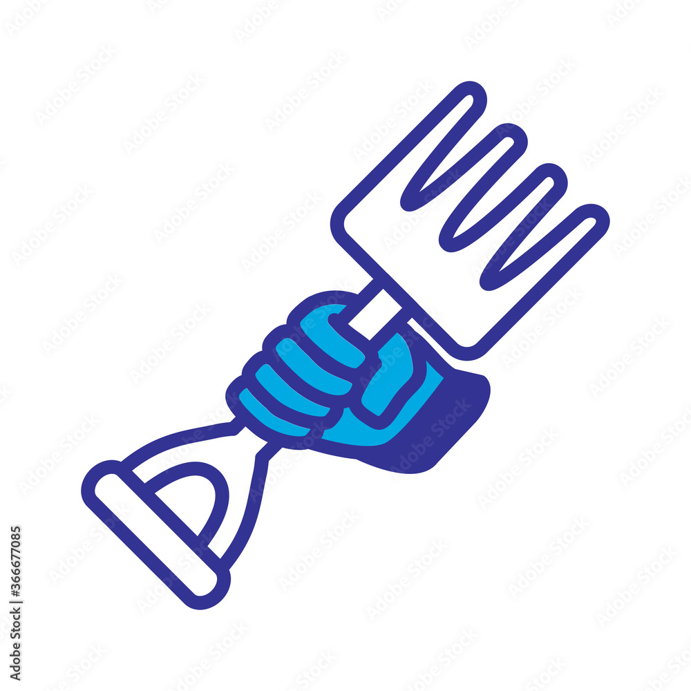 garden fork icon vector design trendy garden fork icon vector design trendy