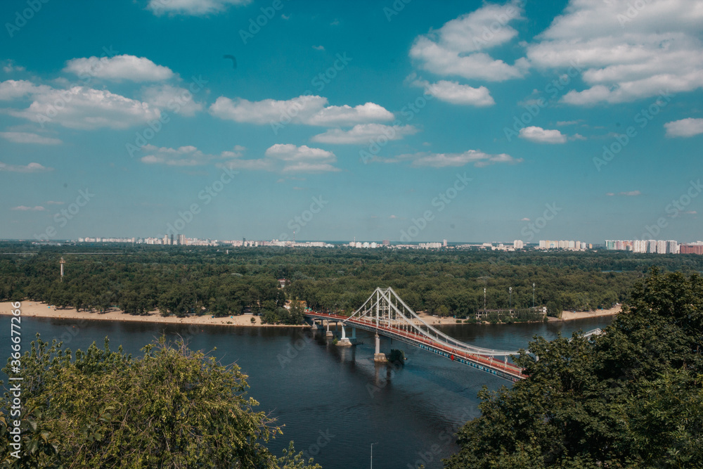 Naklejka premium Dnipro