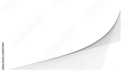 Wave Line White Background Wallpaper