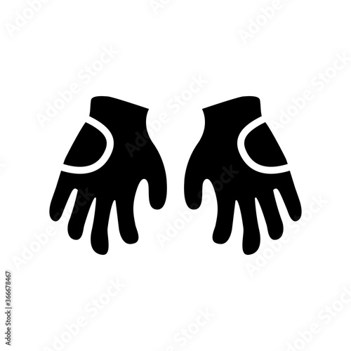 glove icon vector design trendy