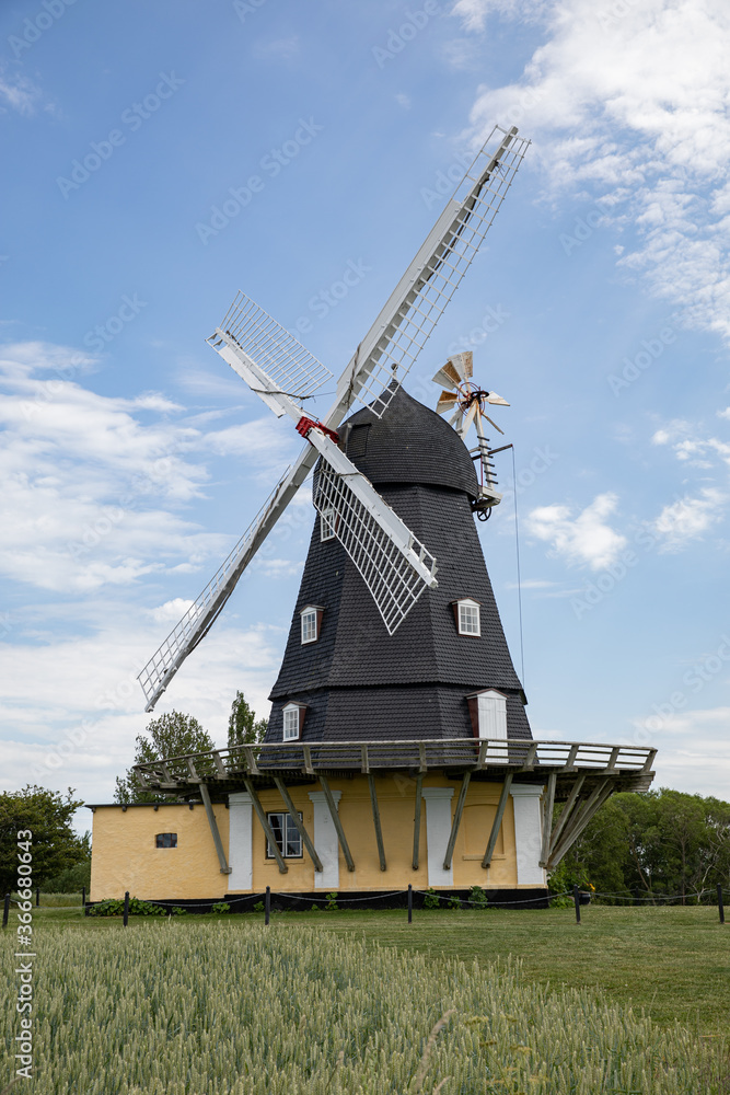 old wind mill in denmark