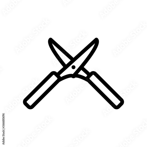 grass cutter icon vector design trendy