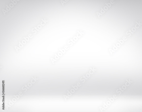 White wall in white room background