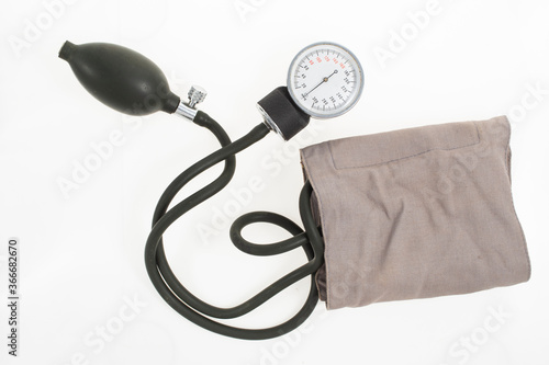 Obraz na plátne old style Blood pressure meter, aneroid sphygmomanometer