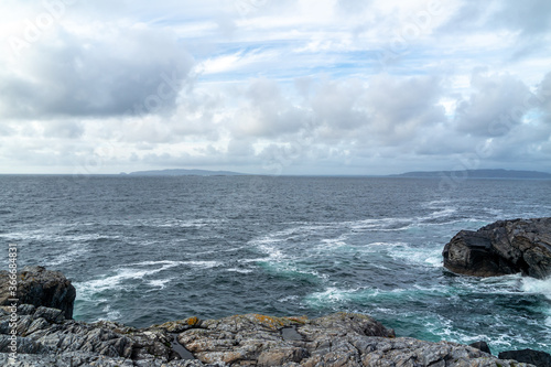 The coastline at Dawros in County Donegal - Ireland. photo