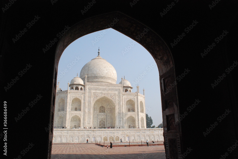 Taj Mahal, the beauty of Agra. India