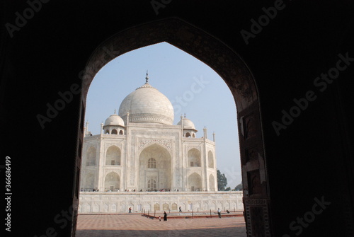 Taj Mahal, the beauty of Agra. India © Weiss Design