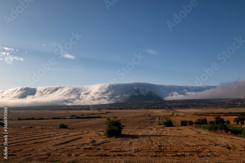 landscape with mountains