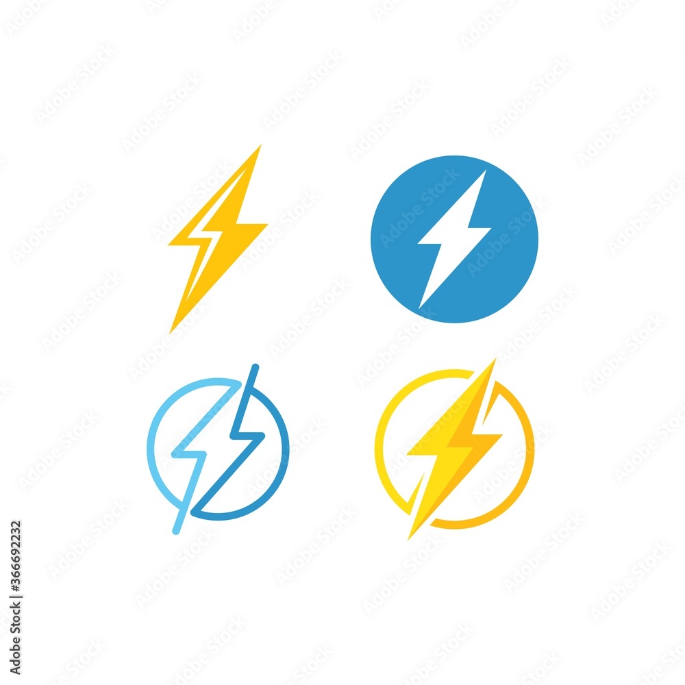 Lightning Logo Template Lightning Logo Template