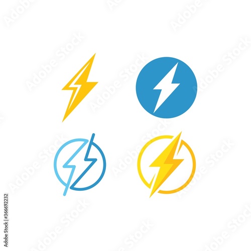 Lightning Logo Template Free Download Lightning Logo Template - GFXLoad