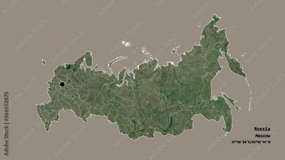 Adygey, republic of Russia, with its capital, localized, outlined and zoomed with informative overlays on a satellite map in the Stereographic projection. Animation 3D Adygey, republic of Russia, with its capital, localized, outlined and zoomed with informative overlays on a satellite map in the Stereographic projection. Animation 3D