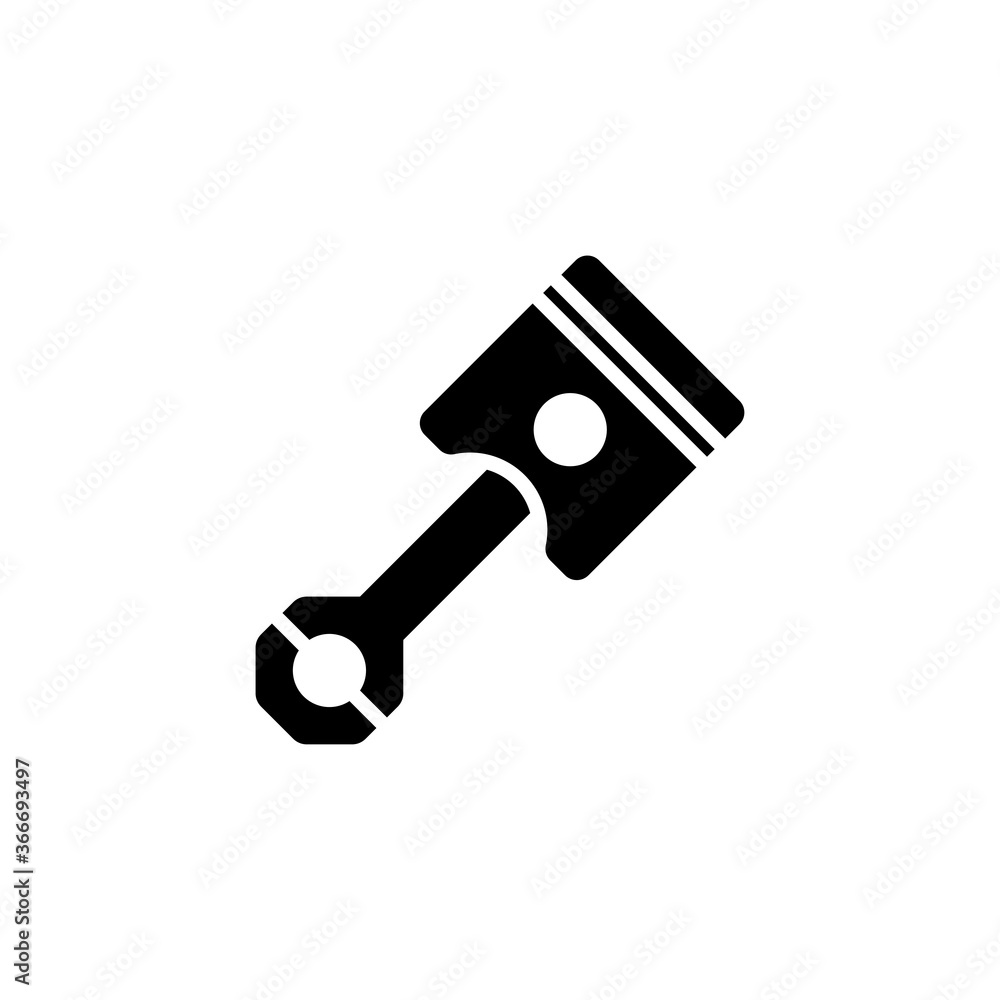 piston icon vector symbol template piston icon vector symbol template