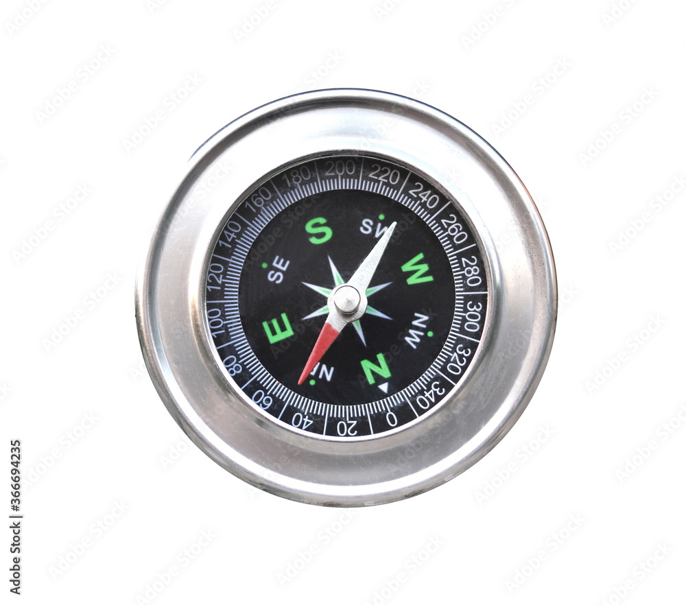 round compass isolated on white background for abstract image with place for text as symbol of tourism with compass, travel with compass and outdoor activities with compass round compass isolated on white background for abstract image with place for text as symbol of tourism with compass, travel with compass and outdoor activities with compass