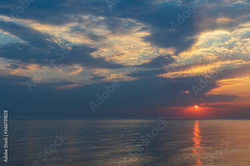 Beautiful sunset over the C...
