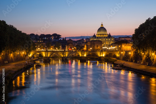 Vatican City during golden hour © Mark