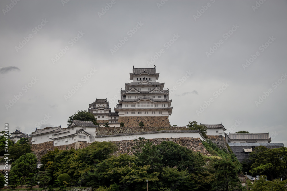 The Himeji Castle in the Hyogo Prefecture of Japan The Himeji Castle in the Hyogo Prefecture of Japan