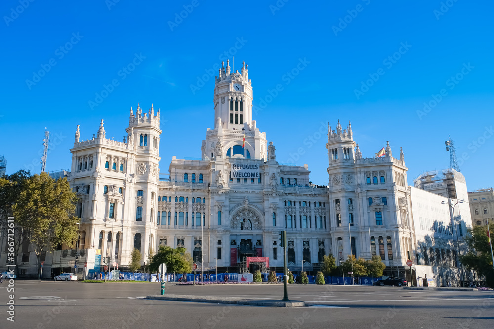 Fototapeta premium マドリード コムニカシオネス宮殿