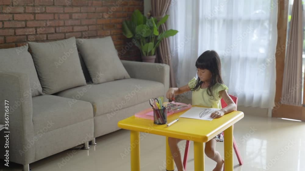 child activity making craft creativity at home during the day child activity making craft creativity at home during the day