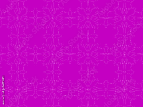 Seamless pattern design with floral background elements, beautiful ornaments, black, white, orange, pink, red, green, yellow, blue, gray, purple, brown