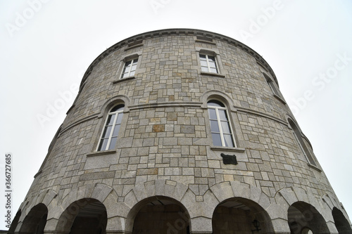 Santuario de santa Luzia.Detail of the church sanctuary monument building on the top of the mountain in Viana do Castelo, north Portugal europe photo