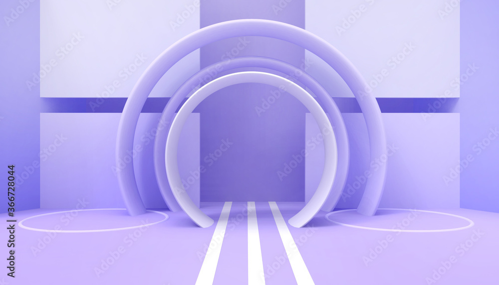 Abstract Podium Circle geometry Display and Architect Creative idea Modern Minimal style on Blue monotone background - 3d rendering Abstract Podium Circle geometry Display and Architect Creative idea Modern Minimal style on Blue monotone background - 3d rendering