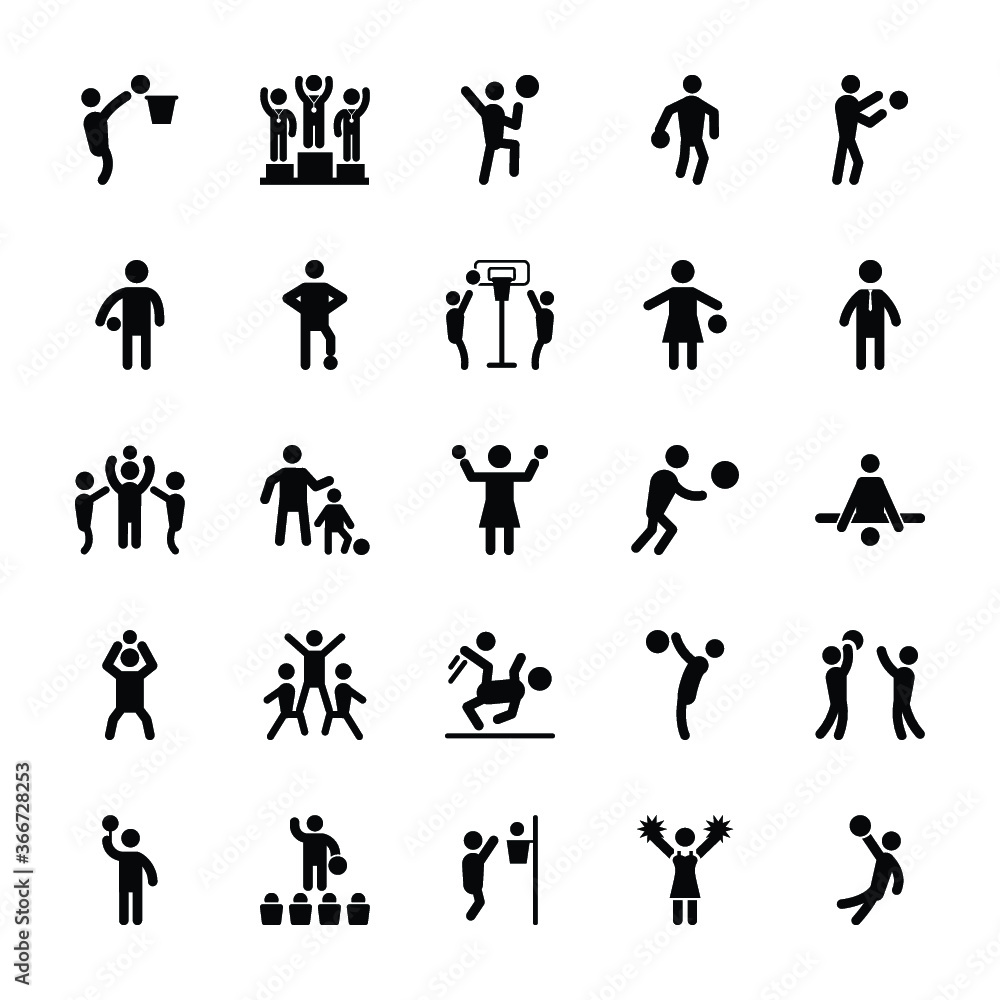 Sports Pictograms Vector Pack