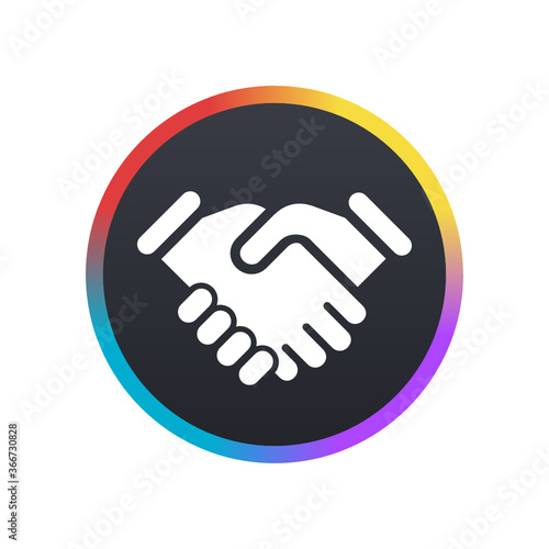 Hand-Shake -  Push Button