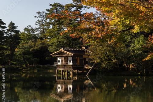 Kenroku-en garden in Kanazawa (Japan)