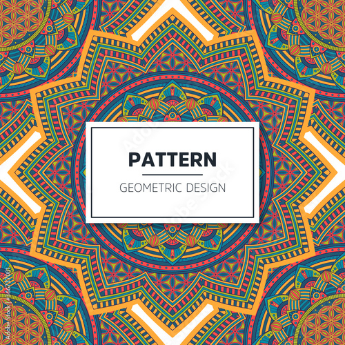 luxury ornamental mandala design background