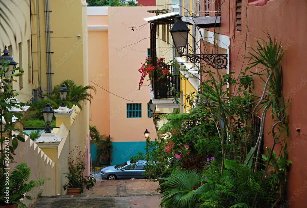 Die Altstadt von San Juan, Puerto Rico