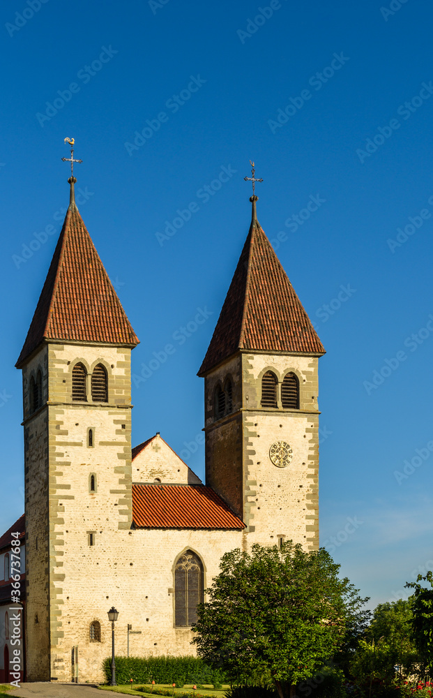 Church of St. Peter and Paul, Monastic Island of Reichenau, Lake Constance, Baden-Wuerttemberg, Germany