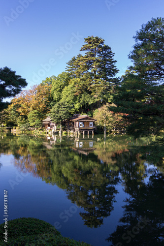 Kenroku-en garden in Kanazawa (Japan)