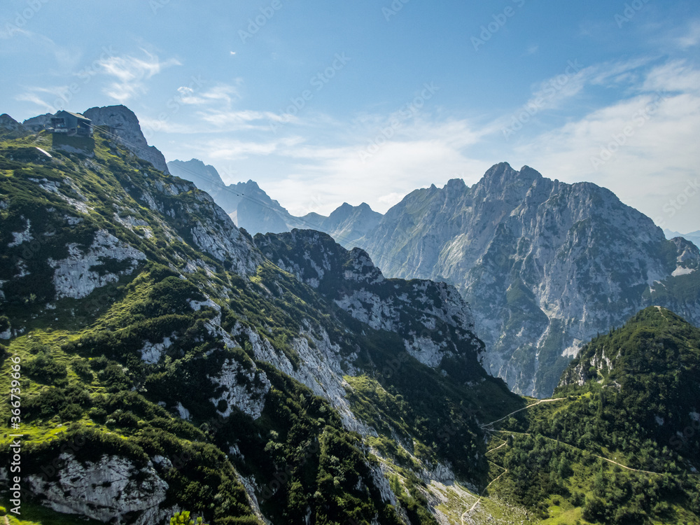 Alpspitze via ferrata near Garmisch Partenkirchen