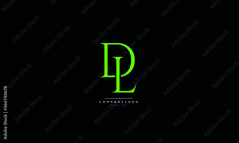 DL LD Letter Business Logo Design Alphabet Icon Vector Symbol DL LD Letter Business Logo Design Alphabet Icon Vector Symbol