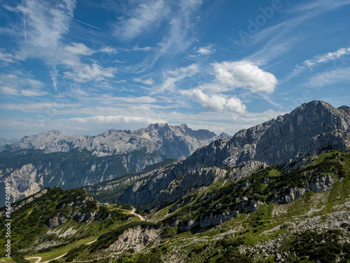 Alpspitze via ferrata near Garmisch Partenkirchen