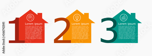 Business Infographic with numbers 3 options. Used for presentation,education,marketing, project,strategy,learn,creative,growth,stairs,web,text,layout,web,data,idea,diagram,textbox,sign,flow,plan,work.