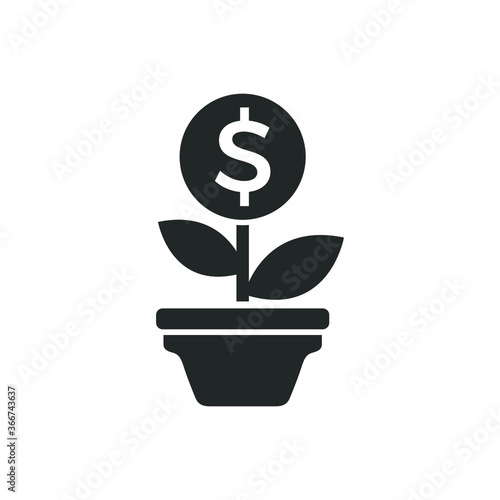 Business investment icon