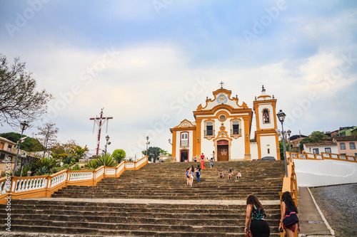 Staircase of the old Nossa Senhora das Mercês church photo
