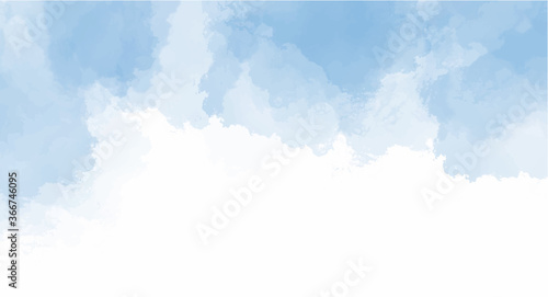 Blue watercolor background for textures backgrounds and web banners design