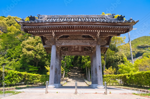 由良町 興国寺 山門（大門）