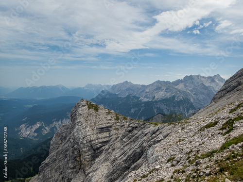 Alpspitze via ferrata near Garmisch Partenkirchen