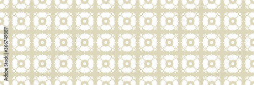 Floral seamless pattern. White design on long olive green background