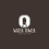 Water tower logo concept