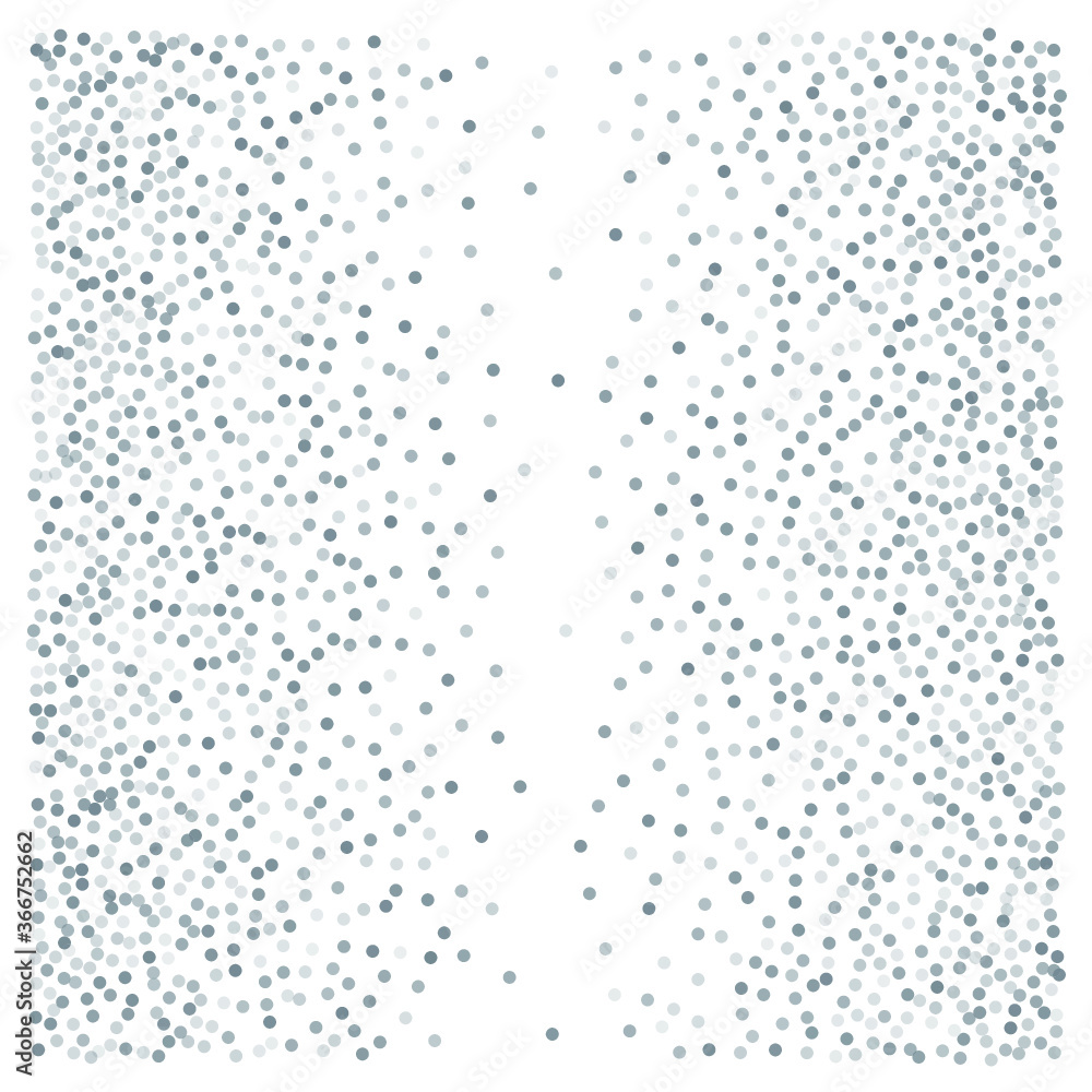 Silver glitter background, metal christmas confetti falling. light magic shining Flying glitter dots, sparkle particles vector border backdrop. shimmer shiny halftone Silver glitter background, metal christmas confetti falling. light magic shining Flying glitter dots, sparkle particles vector border backdrop. shimmer shiny halftone