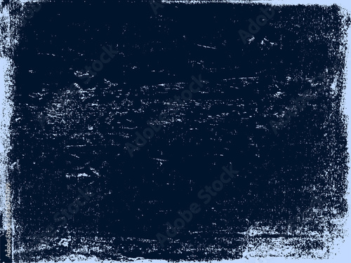A blue and navy vector texture of a distressed lino print. Ideal as a background or for making grunge effects. The vector file has a background fill and a texture layer for easy color scheme edits.