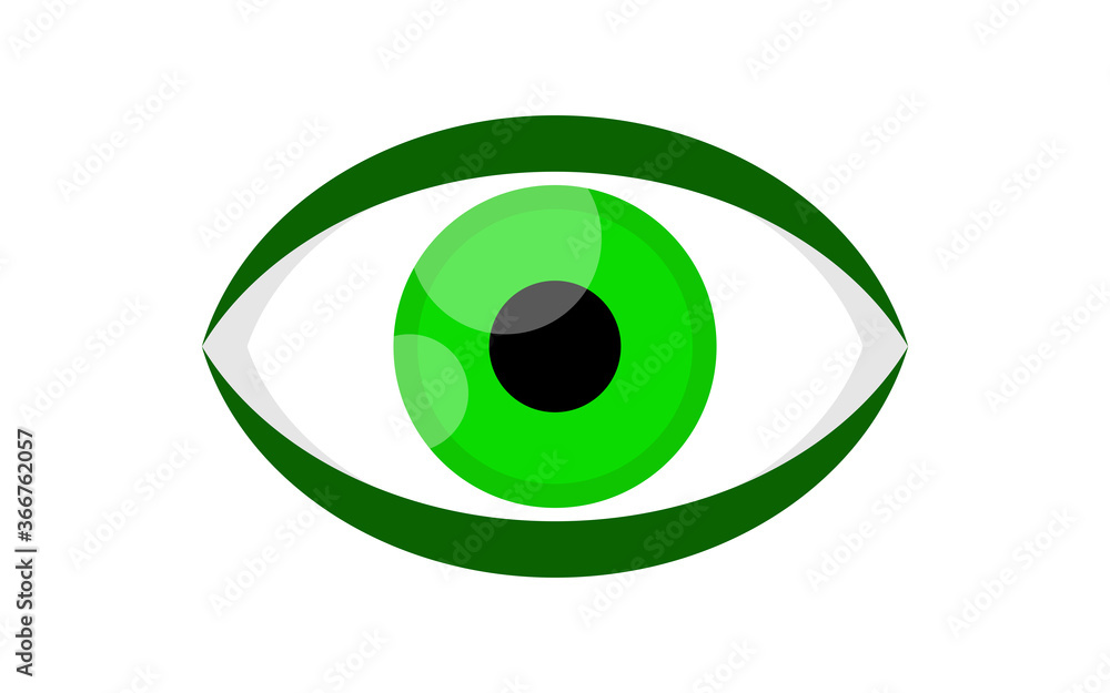 eye green icon isolated on white background, illustration eyeball green for health care concept, green eye for graphic logo, eye redness for eyesight, see, vision, look, view and optical symbol eye green icon isolated on white background, illustration eyeball green for health care concept, green eye for graphic logo, eye redness for eyesight, see, vision, look, view and optical symbol
