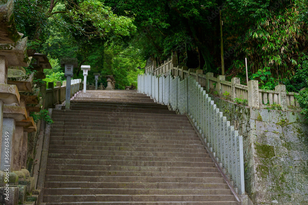 金刀比羅宮　参道(香川県琴平町)